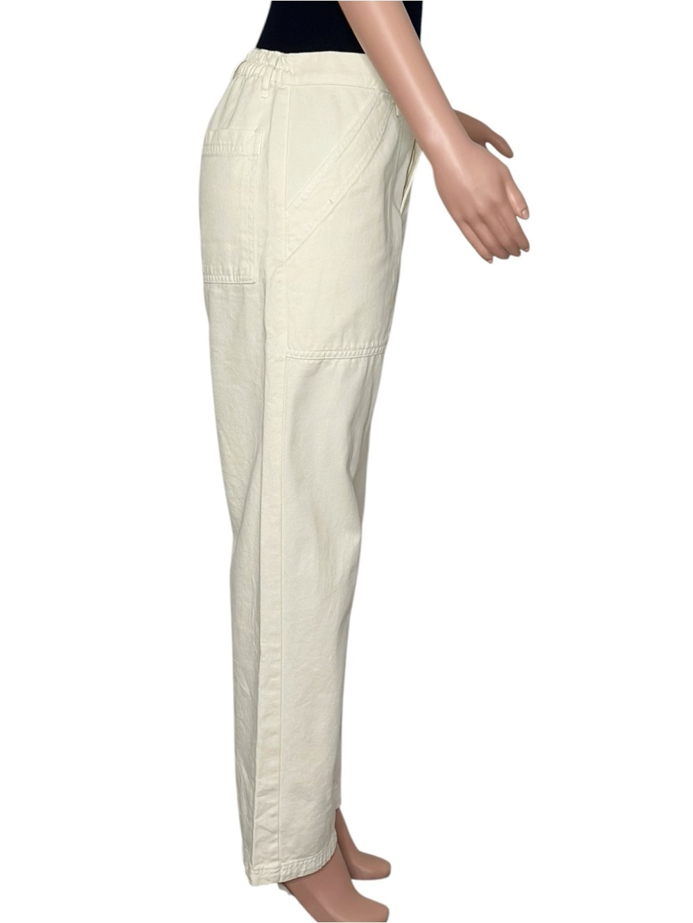 BIG BUD PRESS Work Pants, Vintage Tee White, Small - Picture 7 of 8